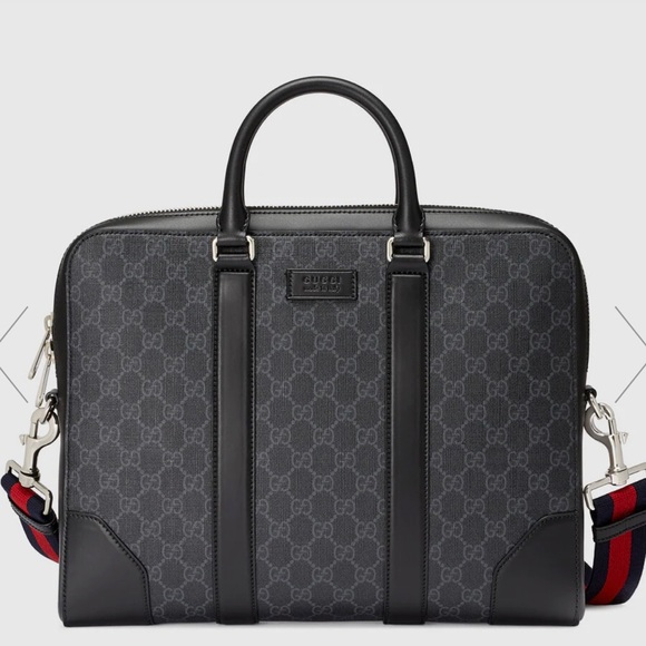 Gucci Laptop Bag - GG briefcase - Picture 1 of 2